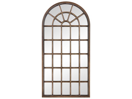 Elk Home Cathedral Walnut Floor Mirror