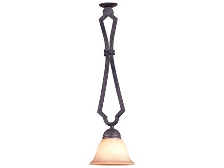 Elk Home Ferro 1-Light Bronze Bell Mini Pendant