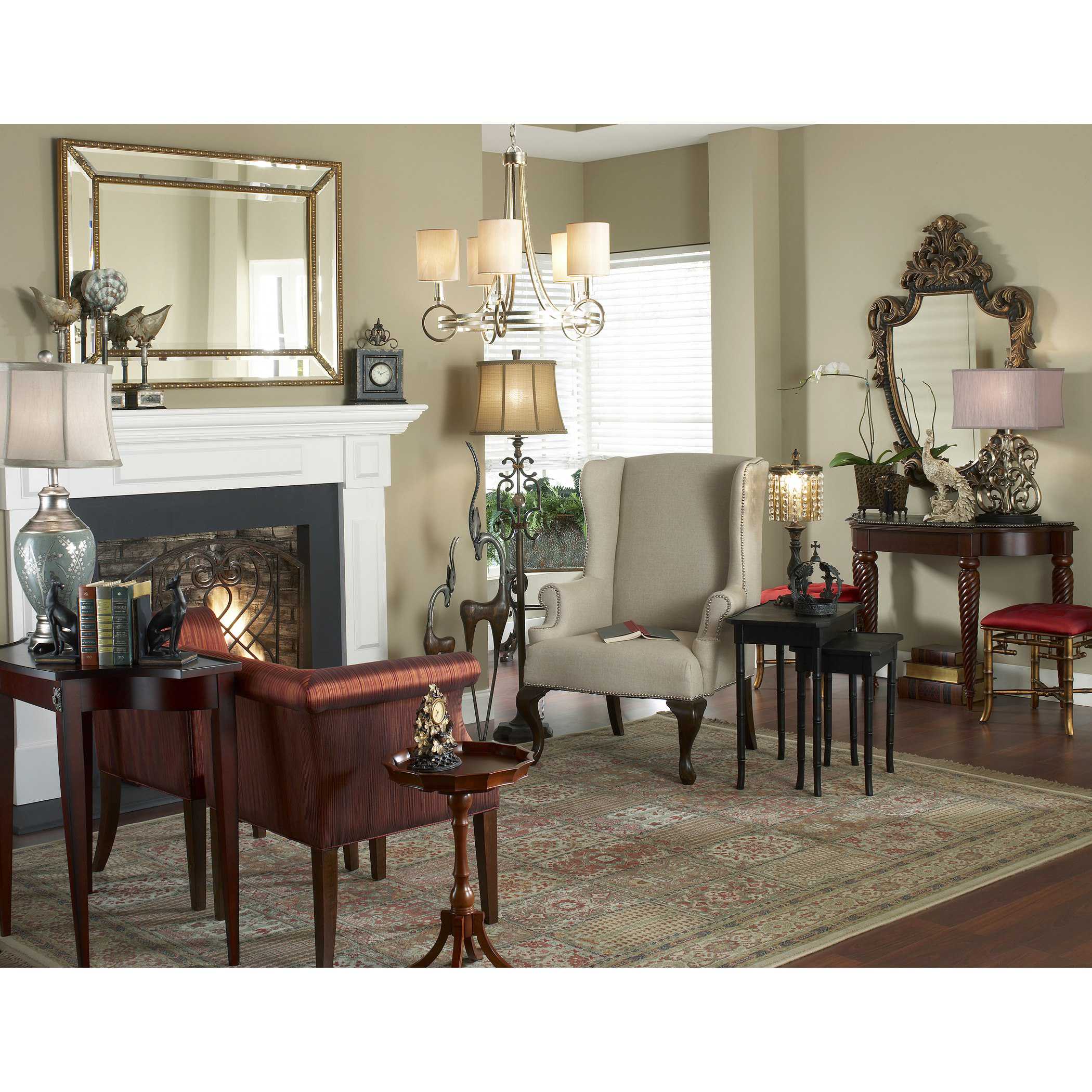 Elk Lighting New York Renaissance Silver FiveLight 24'' Wide