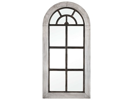 Elk Home Antique German Silver / Bronze Wall Mirror