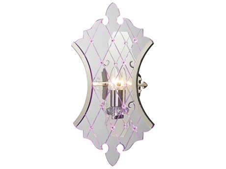 Elk Home Radelle 1-Light Polished Nickel Wall Sconce
