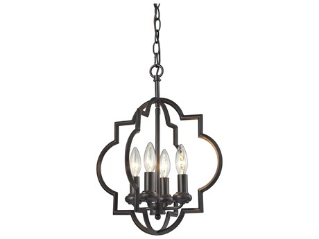 Elk Home Chandette 4-Light Oil Rubbed Bronze Pendant