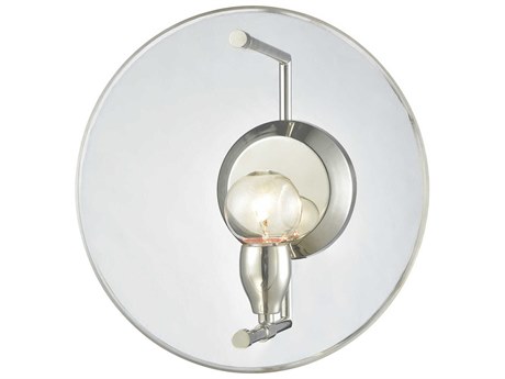 Elk Home Disco 1-Light Polished Nickel Wall Sconce