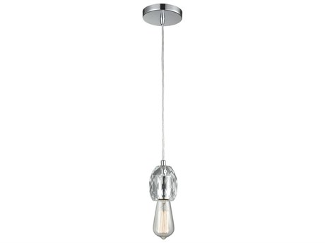 Elk Home Socketholder 1-Light Polished Chrome Mini Pendant