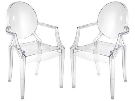 Elk Home Clear Arm Dining Chair Set of 2