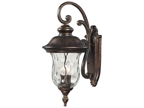 Elk Home Lafayette 3 - Light Outdoor Wall Light