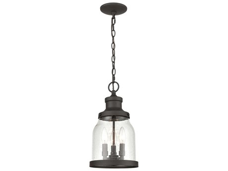 Elk Home Renford 3 - Light Glass Industrial Outdoor Hanging Light