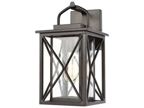 Elk Home Carriage Light Glass Outdoor Wall Light