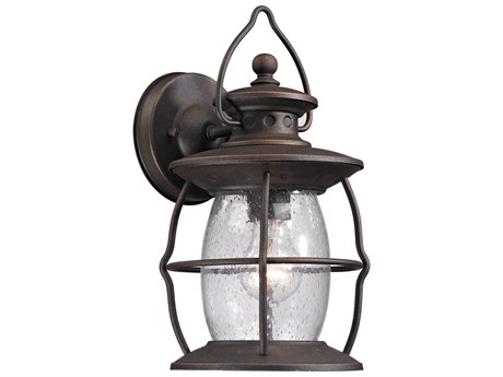 Elk Home Village Lantern Outdoor Wall Light
