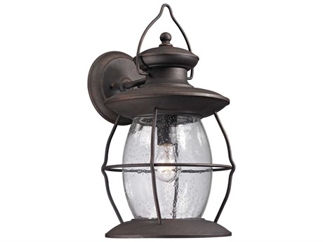 Elk Home Village Lantern Outdoor Wall Light