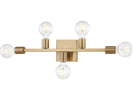 Elk Home Attune 5-Light Burnished Brass Vanity Light