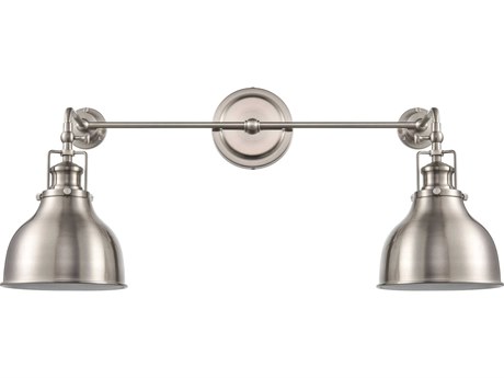 Elk Home 2-Light Satin Nickel Vanity Light
