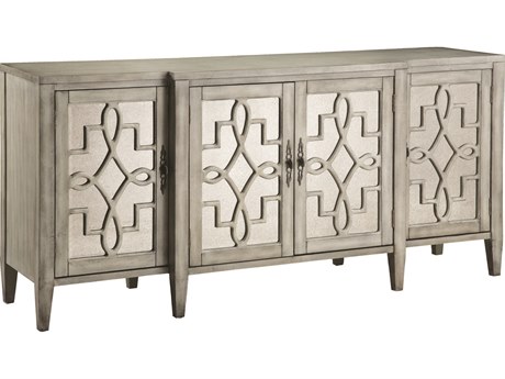 Elk Home Lawrence 72" Birch Wood Gray Credenza Sideboard