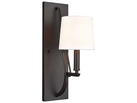 Elk Home Robinson 1-Light Matte Black Wall Sconce