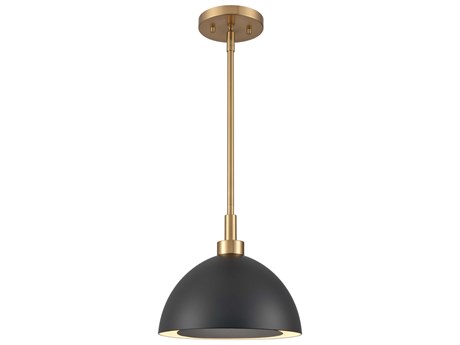 Elk Home Pelham 2-Light Satin Brass Dome Mini Pendant