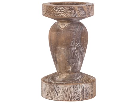 Elk Home Natural Timberline Pillar Holder