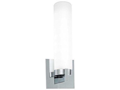 Elk Home Newport 1-Light Chrome Matte Opal Wall Sconce