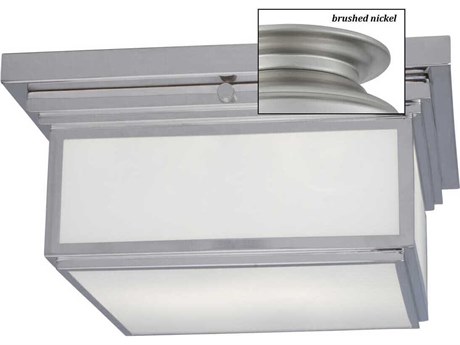Elk Home Taylor 2-Light Brushed Nickel Flush Mount