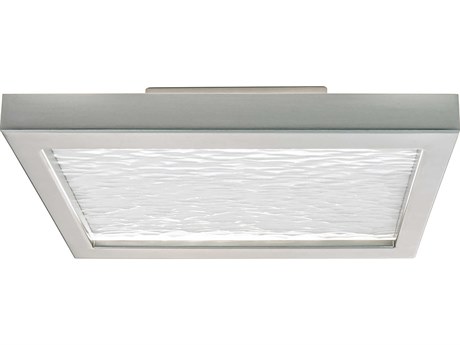 Elk Home For-Square Brushed Nickel Flush Mount