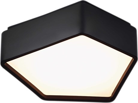 Elk Home Fenway Matte Black Flush Mount