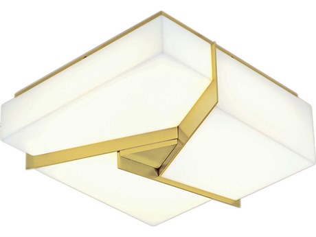 Elk Home Candeau Satin Brass Flush Mount