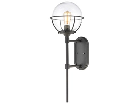 Elk Home Girard Glass Industrial Outdoor Wall Light