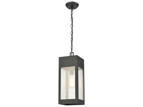 Elk Home Angus 1 - Light Glass Outdoor Hanging Light