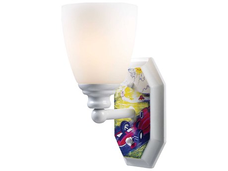 Elk Home Kidshine 1-Light White Wall Sconce