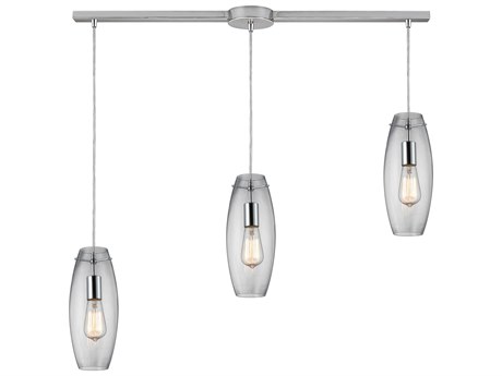 Elk Home Menlow Park 3-Light Polished Chrome Island Pendant