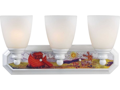 Elk Home Kidshine 3-Light White Vanity Light