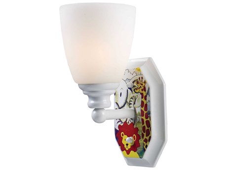 Elk Home Kidshine 1-Light White Wall Sconce
