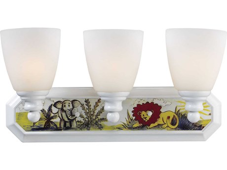 Elk Home Kidshine 3-Light White Vanity Light