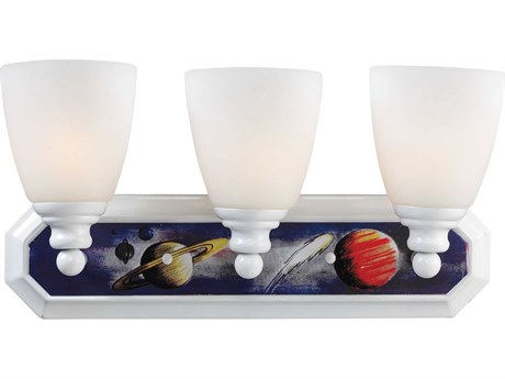 Elk Home Kidshine 3-Light White Vanity Light
