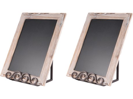 Elk Home Americana Easel and Chalkboard (Set of 2)