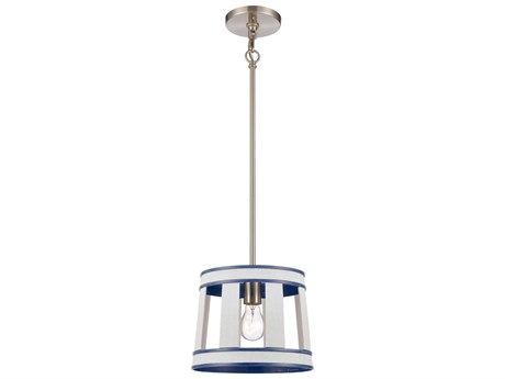 Elk Home 1-Light Ocean Blue White Mini Pendant