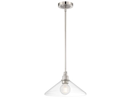 Elk Home Charis 1-Light Polished Nickel Brushed Mini Pendant