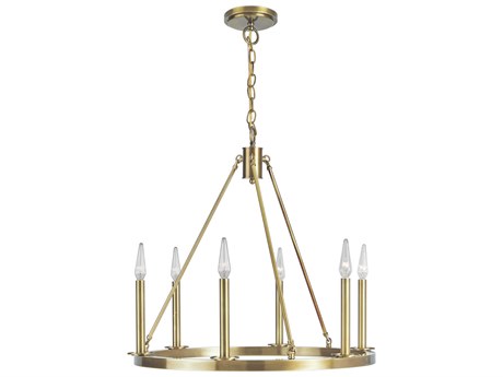Elk Home Martin 6-Light Bronze Candelabra Chandelier