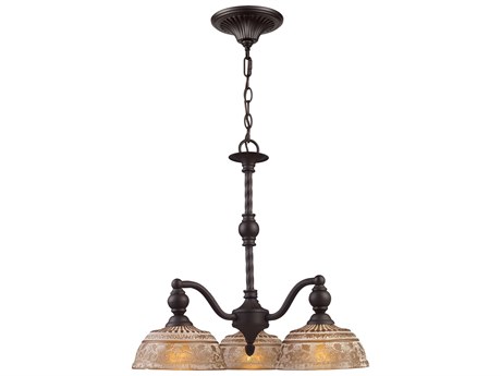 Elk Home Norwich 3-Light Oiled Bronze Chandelier