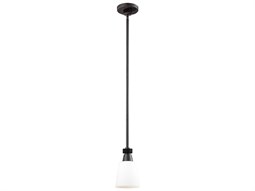 Esmeralda Small Mirror in Iron Matte Black