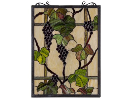 Elk Home Grape Glass Wall Art