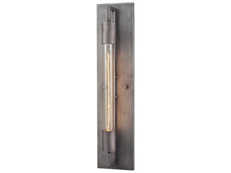 Elk Home Laboratory 1-Light Weathered Zinc Gray Wall Sconce