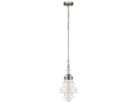 Elk Home Gramercy 1-Light Polished Nickel Mini Pendant