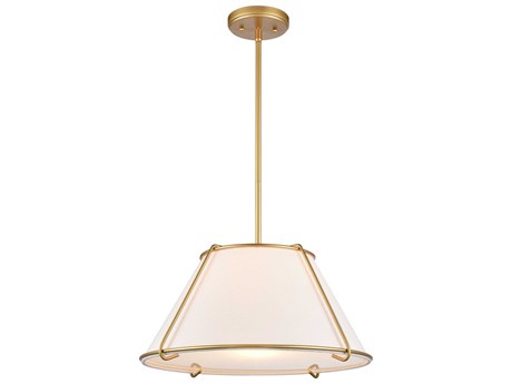 Elk Home 1-Light Natural Antique Brass Glass Pendant