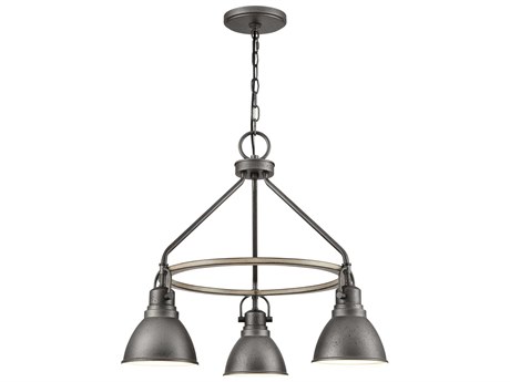 Elk Home North Shore 3 - Light Outdoor Hanging Light