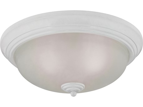 Elk Home Huntington 3-Light White Traditional Flush Mount