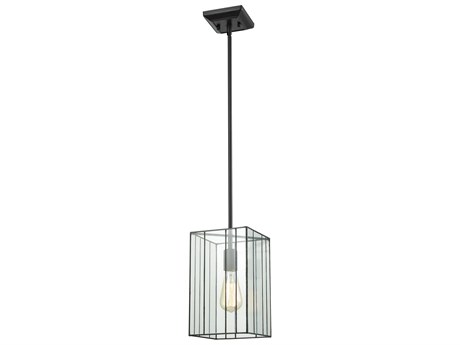 Elk Home Lucian 1-Light Oil Rubbed Bronze Geometric Mini Pendant