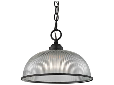 Elk Home Liberty Park 1-Light Oil Rubbed Bronze Dome Mini Pendant