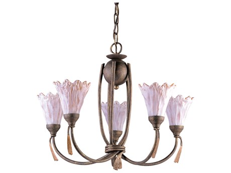 Elk Home Villa D'Eleganza 5-Light Brown Bell Chandelier