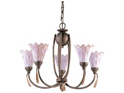 Meyda 8-Light Brown Candelabra Chandelier | MY65133