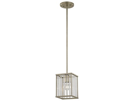 Elk Home Ridley 1-Light Aged Silver Mini Pendant